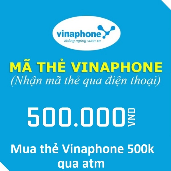 Thẻ cào điện thoại Vinaphone 500k miễn phí, Free Card SLL