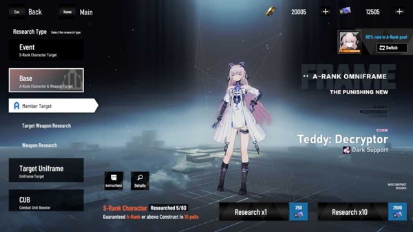 Acc Punishing Gray Raven (PGR) miễn phí -  Nhận +100 ACC mới nhất 10/2025!