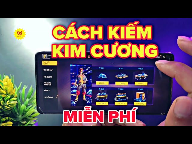 Nhận kim cương miễn phí trong Free Fire - Hướng dẫn nhận KC free 2025