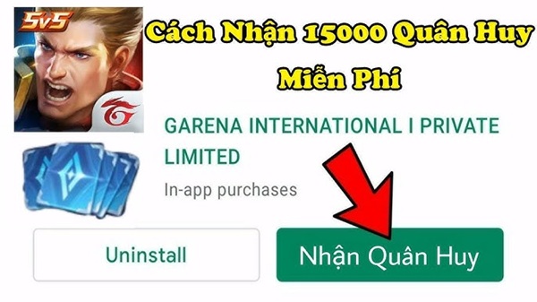 Cách nạp quân huy giá rẻ, đơn giản nhanh chóng