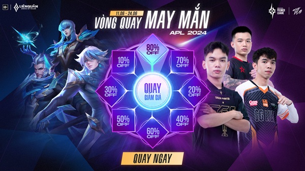 Vòng quay Liên Quân miễn phí - Tham Gia Vòng Quay 100% Nhận Thưởng!
